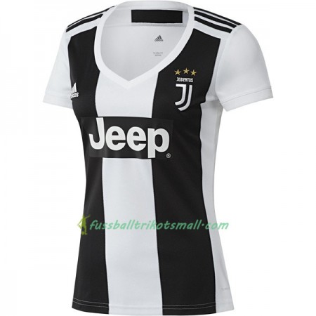 Günstige Fußballtrikots Juventus Turin Frauens 2018-2019 Kurzarm Heimtrikotsatz kaufen